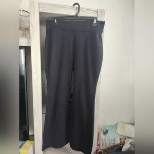 Lands' End Black Wide Leg Women's Pants SZ MP (10/12) Waist 17"